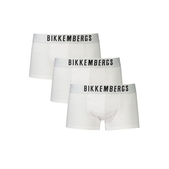 Bikkembergs White Cotton Underwear BI-38761 Bikkembergs White Cotton Underwear BI-38761