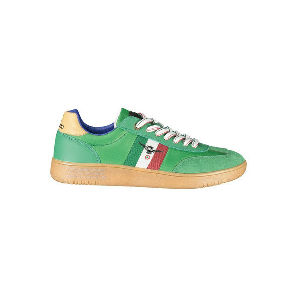 Esercito 1659 Green Leather Men Sneaker Esercito 1659 Green Leather Men Sneaker