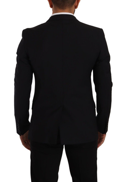 Black Slim Fit Vest 2 Button MARTINI Blazer Black Slim Fit Vest 2 Button MARTINI Blazer