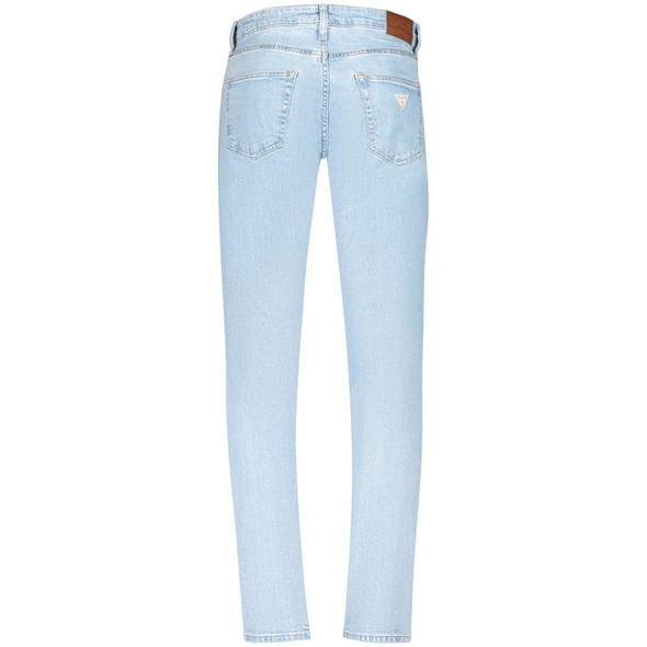 Guess Jeans Blue Cotton Men Jeans GU-39213 Guess Jeans Blue Cotton Men Jeans GU-39213