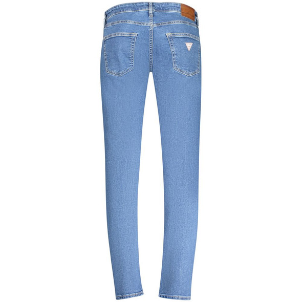 Guess Jeans Blue Cotton Men Jeans GU-39214 Guess Jeans Blue Cotton Men Jeans GU-39214