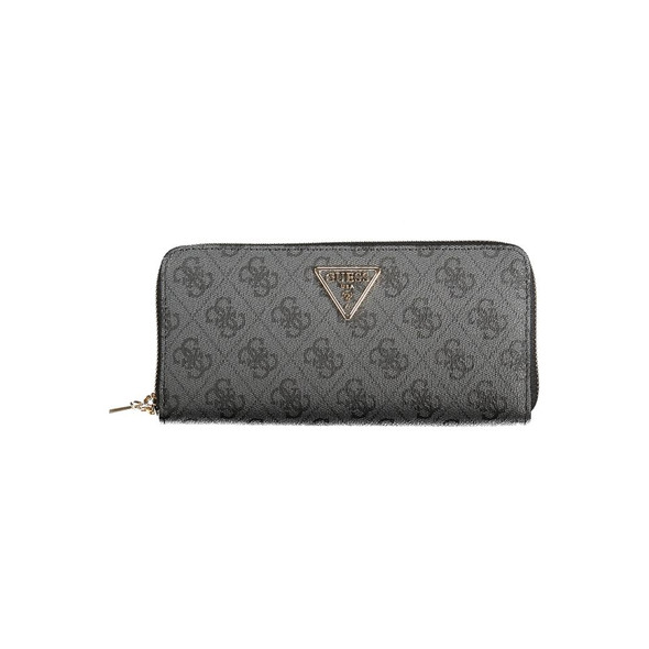 Guess Jeans Black Polyethylene Women Wallet GU-39280 Guess Jeans Black Polyethylene Women Wallet GU-39280