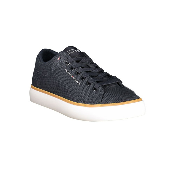 Blue Polyester Men Sneaker TO-39383 Blue Polyester Men Sneaker TO-39383