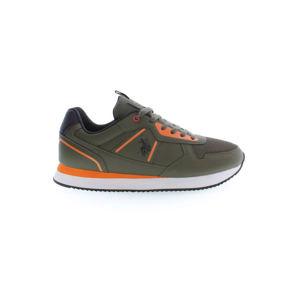 U.S. POLO ASSN. Green Polyester Sneaker US-14050 U.S. POLO ASSN. Green Polyester Sneaker US-14050