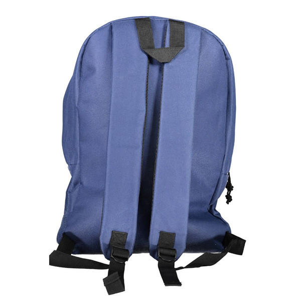 Blue Polyester Backpack Blue Polyester Backpack