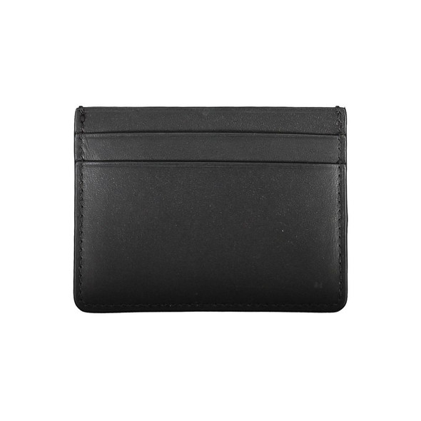 Black Leather Wallet CA-22075 Black Leather Wallet CA-22075