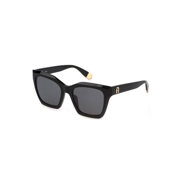 Furla Black Acetate Women Sunglass Furla Black Acetate Women Sunglass