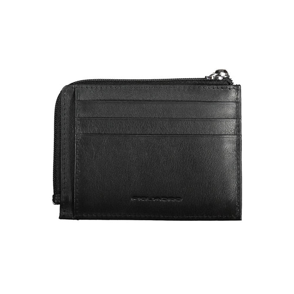 Black Leather Wallet PI-20708 Black Leather Wallet PI-20708