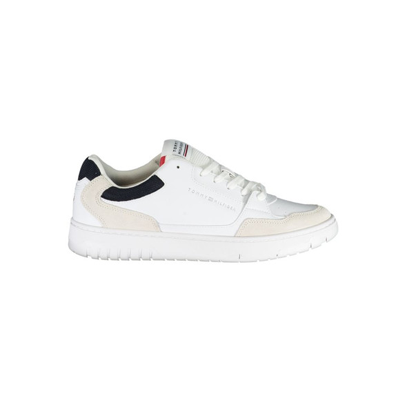 White Polyethylene Men Sneaker White Polyethylene Men Sneaker