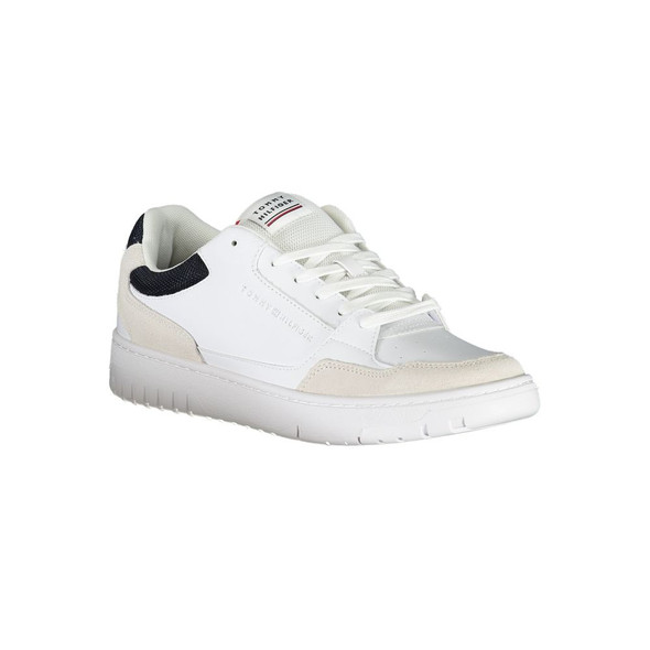 White Polyethylene Men Sneaker White Polyethylene Men Sneaker