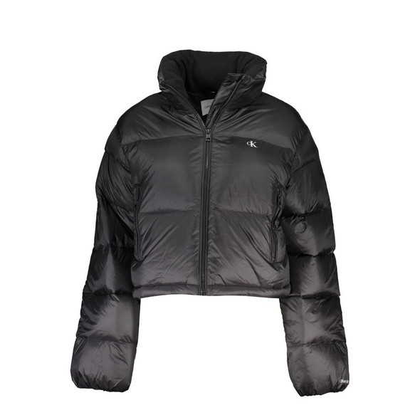 Calvin Klein Black Polyamide Jackets & Coat Calvin Klein Black Polyamide Jackets & Coat