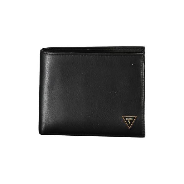 Black Leather Wallet GU-26843 Black Leather Wallet GU-26843