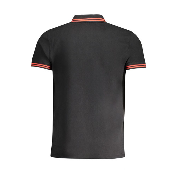 Black Cotton Polo Shirt CA-30274 Black Cotton Polo Shirt CA-30274