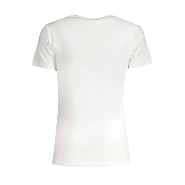 Pepe Jeans White Cotton Tops & T-Shirt PE-31354 Pepe Jeans White Cotton Tops & T-Shirt PE-31354