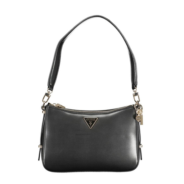 Black Polyethylene Women Handbag GU-32579 Black Polyethylene Women Handbag GU-32579