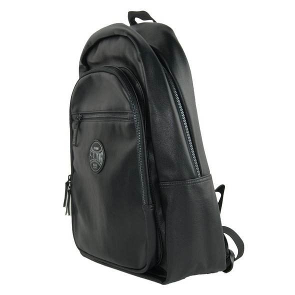 A.G. Spalding & Bros Black Polyethylene Men Backpack A.G. Spalding & Bros Black Polyethylene Men Backpack