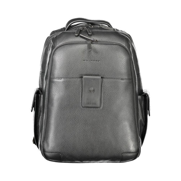 Piquadro Black Leather Men Backpack PI-32851 Piquadro Black Leather Men Backpack PI-32851