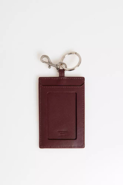 Trussardi Brown Leather Men Badge Holder Trussardi Brown Leather Men Badge Holder