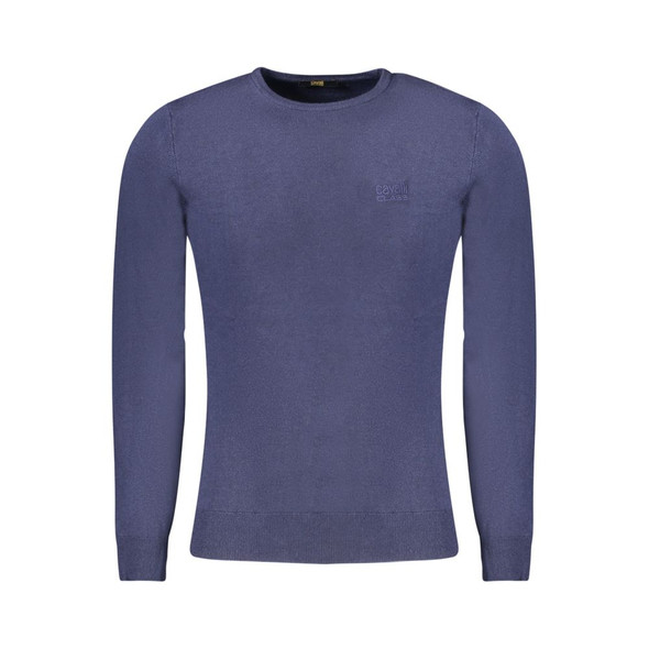 Blue Viscose Men Sweater CA-33477 Blue Viscose Men Sweater CA-33477