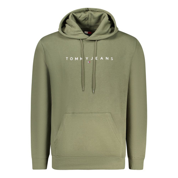 Tommy Hilfiger Green Cotton Men Sweater TO-35383 Tommy Hilfiger Green Cotton Men Sweater TO-35383