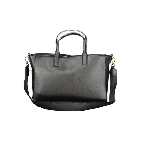 Black Polyester Women Handbag TO-36337 Black Polyester Women Handbag TO-36337