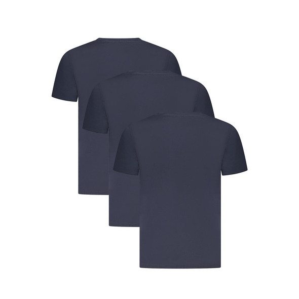 Tommy Hilfiger Blue Cotton T-Shirt TO-36595 Tommy Hilfiger Blue Cotton T-Shirt TO-36595