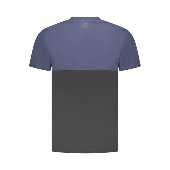 Trussardi Blue Cotton Men T-Shirt Trussardi Blue Cotton Men T-Shirt