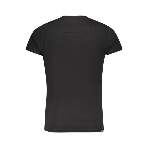 Accademia Militare Black Cotton T-Shirt AC-36542 Accademia Militare Black Cotton T-Shirt AC-36542