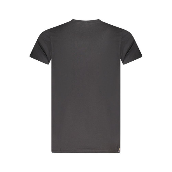 Accademia Militare Black Cotton T-Shirt AC-36565 Accademia Militare Black Cotton T-Shirt AC-36565
