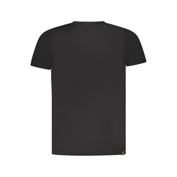 Accademia Militare Black Cotton T-Shirt AC-36571 Accademia Militare Black Cotton T-Shirt AC-36571