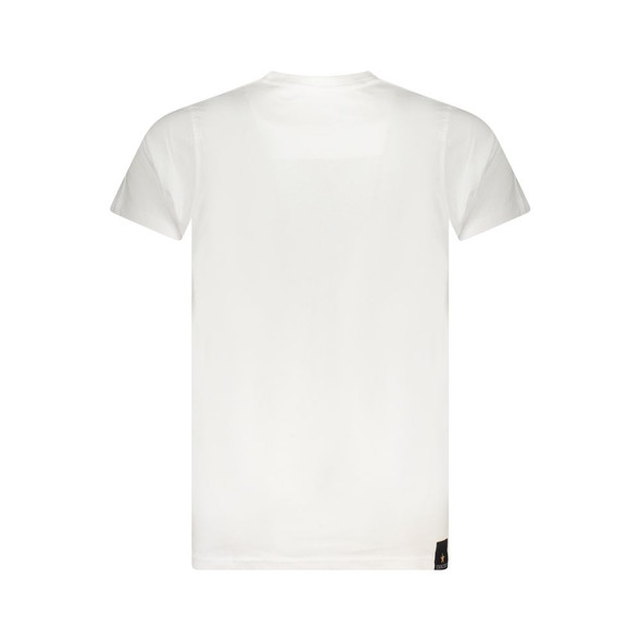 Accademia Militare White Cotton T-Shirt AC-36572 Accademia Militare White Cotton T-Shirt AC-36572