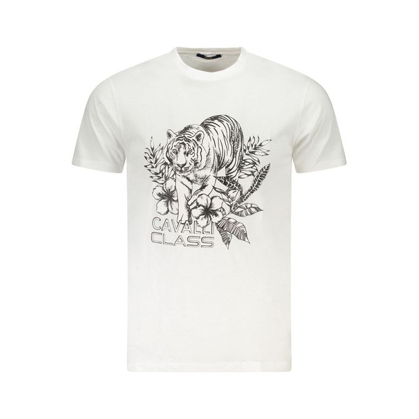 White Cotton Men T-Shirt CA-36694 White Cotton Men T-Shirt CA-36694
