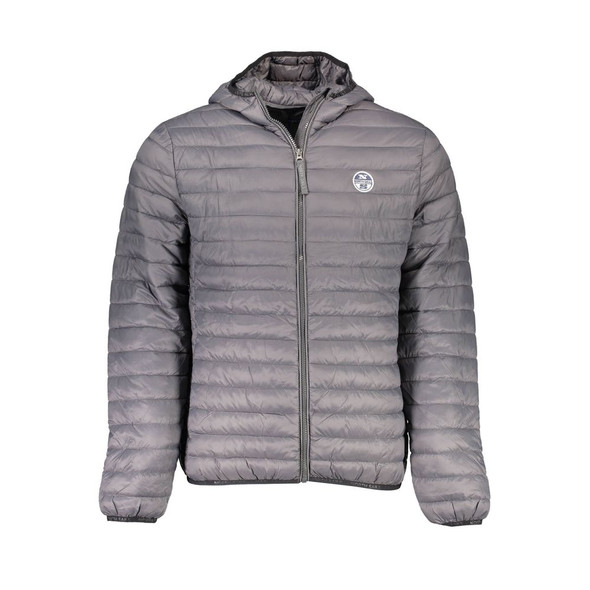Brown Polyamide Men Jacket NO-37016 Brown Polyamide Men Jacket NO-37016