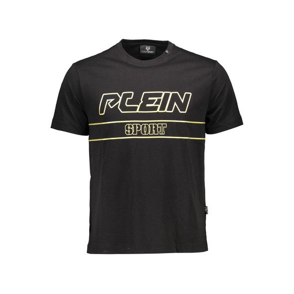 Black Cotton Men T-Shirt PL-37032 Black Cotton Men T-Shirt PL-37032