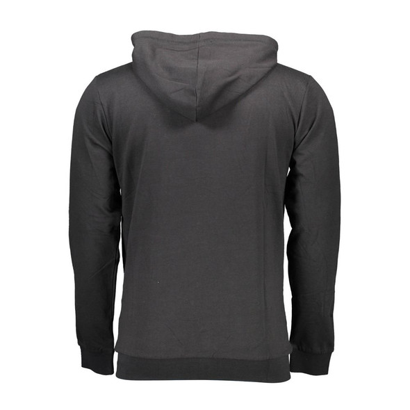 Sergio Tacchini Black Cotton Men Sweater Sergio Tacchini Black Cotton Men Sweater
