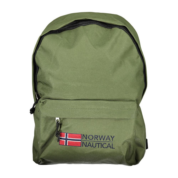Green Polyester Mens Backpack Green Polyester Mens Backpack