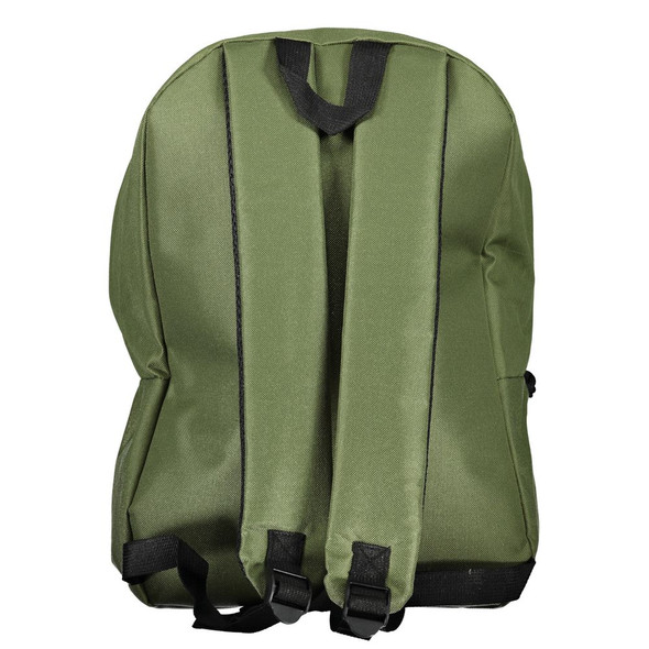 Green Polyester Mens Backpack Green Polyester Mens Backpack