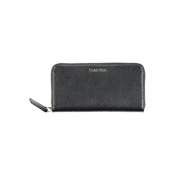 Calvin Klein Black Polyethylene Women Wallet CA-38176 Calvin Klein Black Polyethylene Women Wallet CA-38176