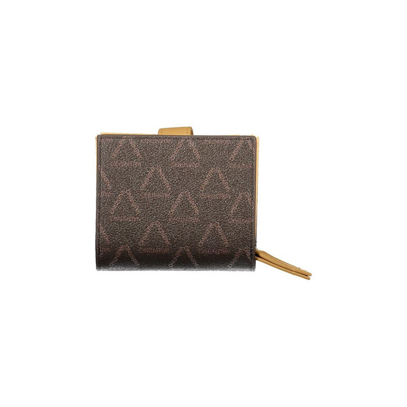 Brown Polyethylene Women Wallet VA-38264 Brown Polyethylene Women Wallet VA-38264