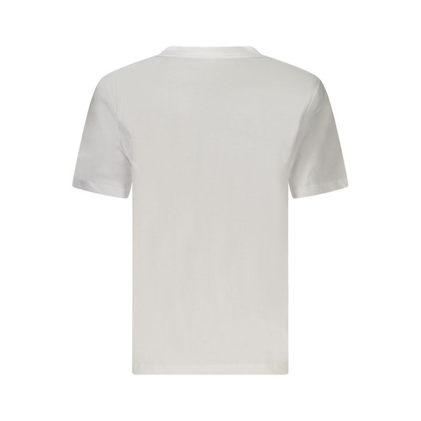 Calvin Klein White Cotton Tops & T-Shirt CA-39010 Calvin Klein White Cotton Tops & T-Shirt CA-39010