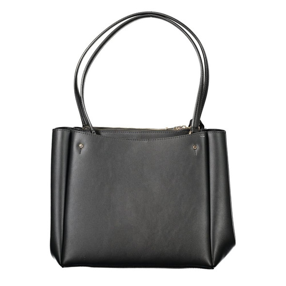 Guess Jeans Black Polyethylene Women Handbag GU-39135 Guess Jeans Black Polyethylene Women Handbag GU-39135