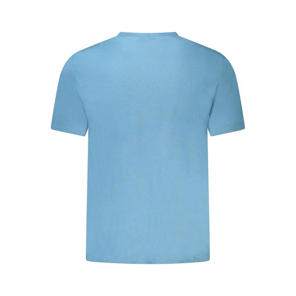 Calvin Klein Blue Cotton Men T-Shirt CA-39197 Calvin Klein Blue Cotton Men T-Shirt CA-39197