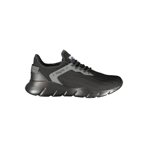 Blauer Black Polyester Men Sneaker BL-39247 Blauer Black Polyester Men Sneaker BL-39247