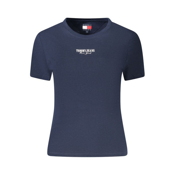 Blue Cotton Women T-Shirt TO-39317 Blue Cotton Women T-Shirt TO-39317