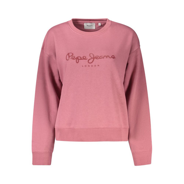 Pepe Jeans Purple Cotton Women Sweater Pepe Jeans Purple Cotton Women Sweater