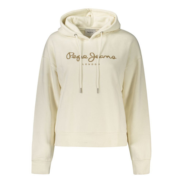 Pepe Jeans White Cotton Women Sweater Pepe Jeans White Cotton Women Sweater