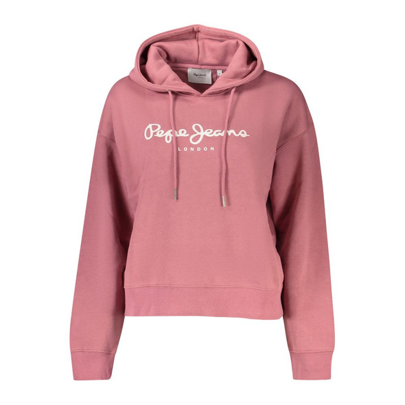 Pepe Jeans Pink Cotton Women Sweater Pepe Jeans Pink Cotton Women Sweater