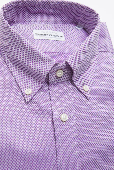 Robert Friedman Multicolor Cotton Men Shirt Robert Friedman Multicolor Cotton Men Shirt