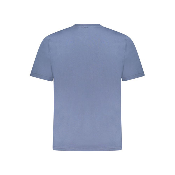 North Sails Blue Cotton Men T-Shirt NO-34003 North Sails Blue Cotton Men T-Shirt NO-34003