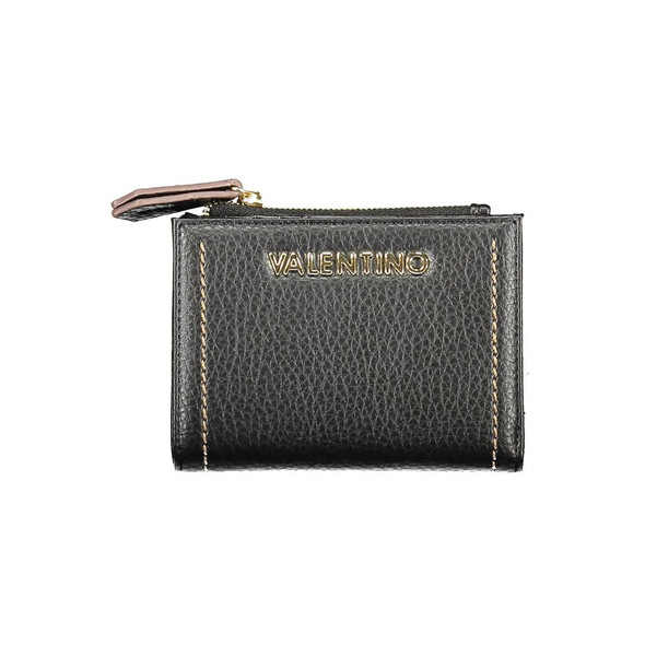 Mario Valentino Black Polyethylene Women Wallet VA-38263 Mario Valentino Black Polyethylene Women Wallet VA-38263